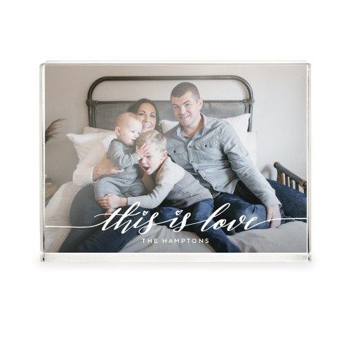 Upload Your Own Design Acrylic Block by Shutterfly