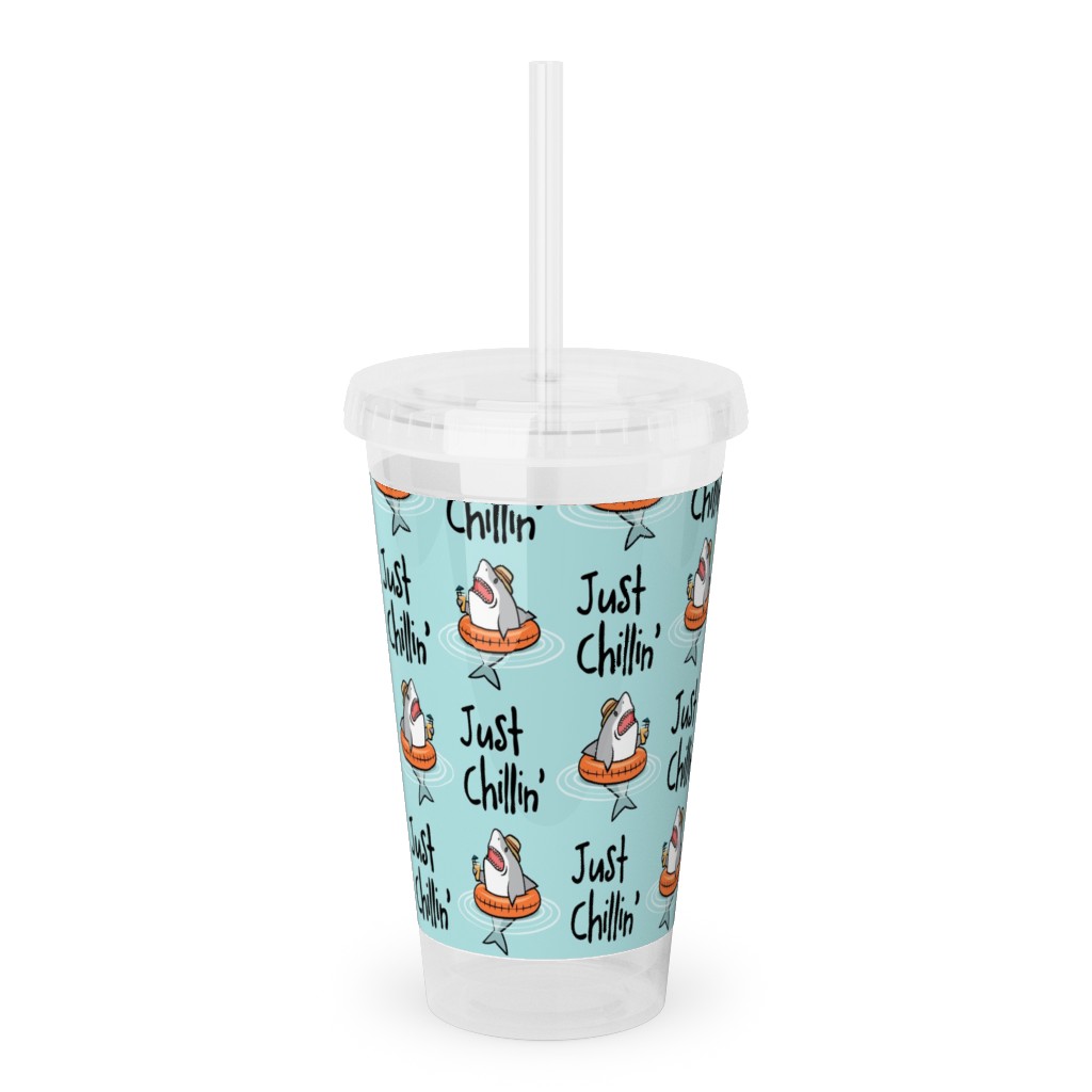 Photo Gallery Acrylic Tumbler with Straw by Shutterfly