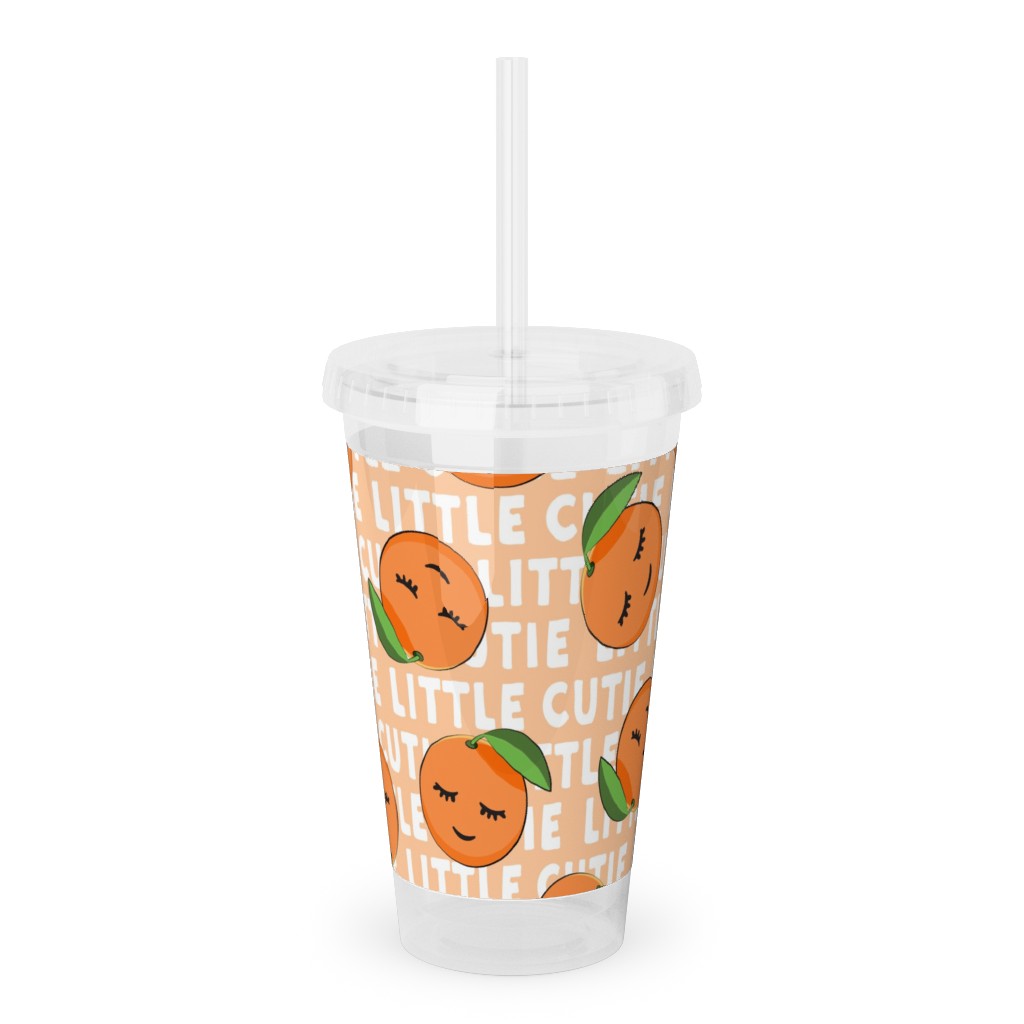 Upload Your Own Design Acrylic Tumbler with Straw by Shutterfly