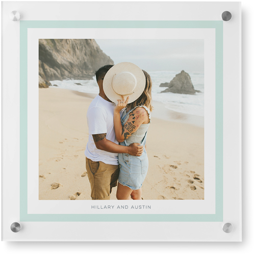 Freeze Frame Wall Art, Single piece, Acrylic, 16x16, Green