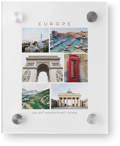 Best of Six Wall Art, Single piece, Acrylic, 8x10, Multicolor, multi