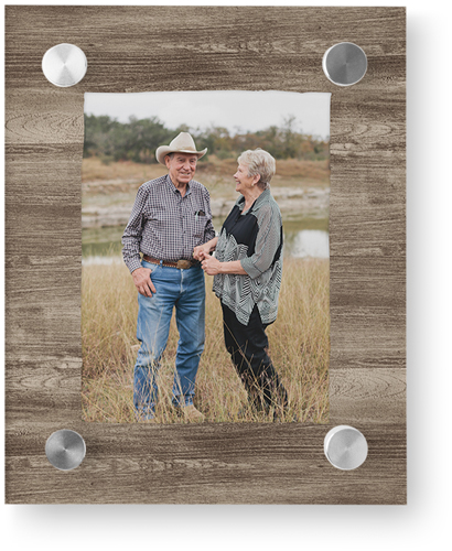 Countryside Portrait Wall Art, Single piece, Acrylic, 8x10, Brown