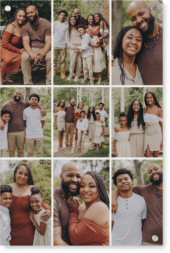 Gallery Grid of Nine Wall Art, Single piece, Acrylic, 20x30, Multicolor, multi