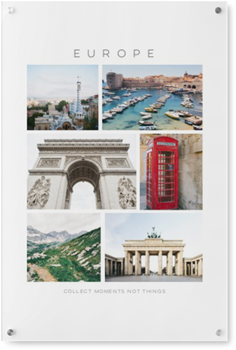 Best of Six Wall Art, Single piece, Acrylic, 24x36, Multicolor, multi