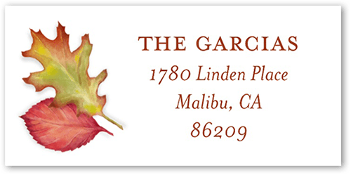 So Very Thankful Address Label, White, Address Label, Matte, White