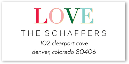 Border Address Labels