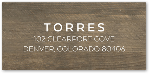 Good News Address Label, Grey, Address Label, Matte, Granite