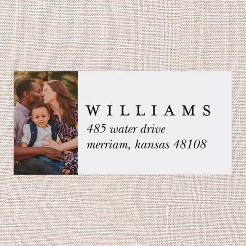 Joyful Merry Moments Address Label, Purple, Address Label, Matte