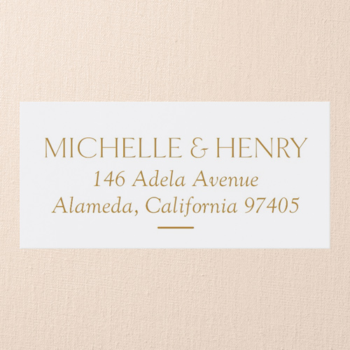 Editable Icon Address Label by Yours Truly Shutterfly