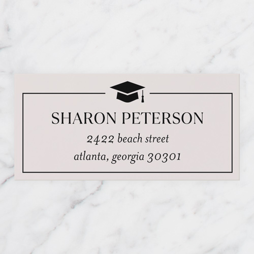 Modern Tilt Address Label by Yours Truly Shutterfly