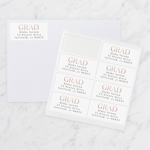 Elaborate Oval Address Label by Yours Truly Shutterfly