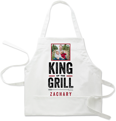 King of the Grill Apron, Adult (Onesize), Black