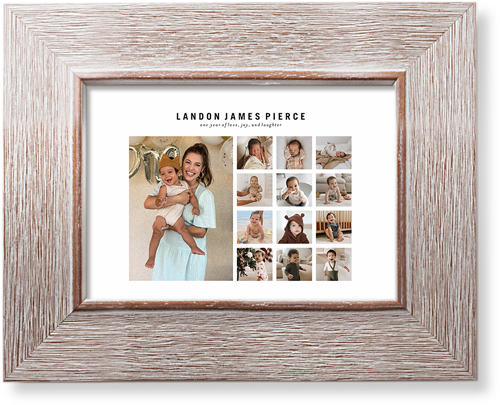 Gallery of Thirteen Memories Art Print, Rustic, Signature Card Stock, 5x7, Multicolor, multi