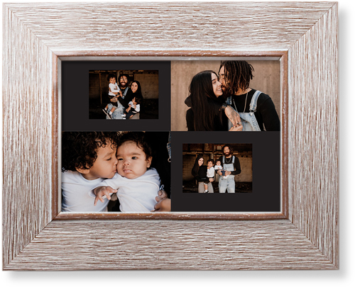 Minimal Gallery of Four Art Print, Rustic, Signature Card Stock, 5x7, Multicolor, multi