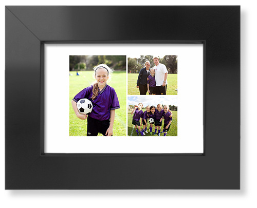 Gallery of Three Art Print, Black, Signature Card Stock, 5x7, Multicolor