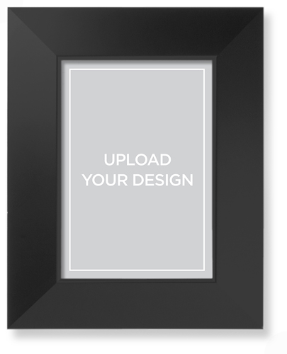Upload Your Own Design Portrait Art Print, -Black-Multicolor-Signature Card Stock-5x7