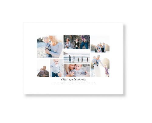 Clean Gallery Collage of Eight Art Print, -No Frame-Multicolor-Signature Card Stock-5x7