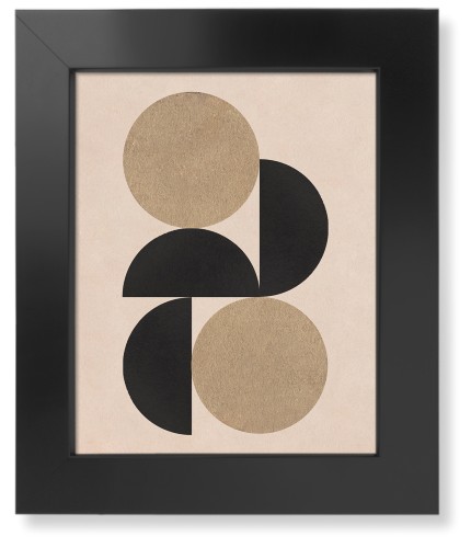 Geometric Print Art Print, Black, Signature Card Stock, 8x10, Multicolor