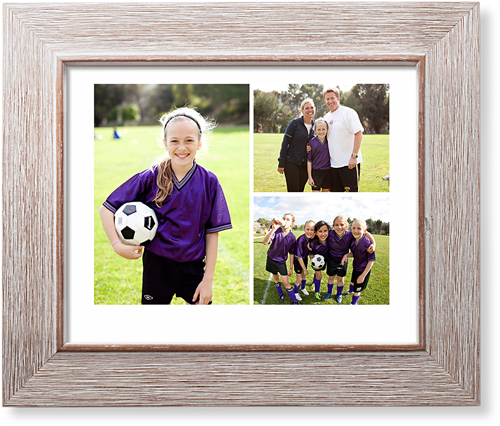 Gallery of Three Art Print, Rustic, Signature Card Stock, 8x10, Multicolor