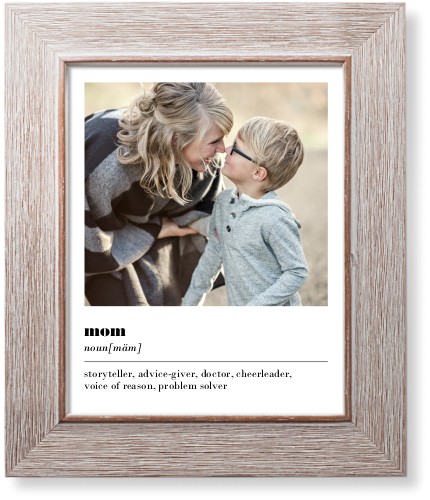 Picture Definition Art Print, Rustic, Signature Card Stock, 8x10, White