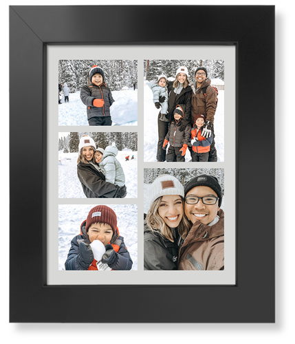 Gallery of Five Portrait Art Print, Black, Signature Card Stock, 8x10, Multicolor