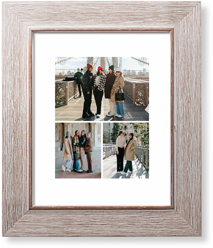 Gallery of Three Portrait Art Print, Rustic, Signature Card Stock, 8x10, Multicolor