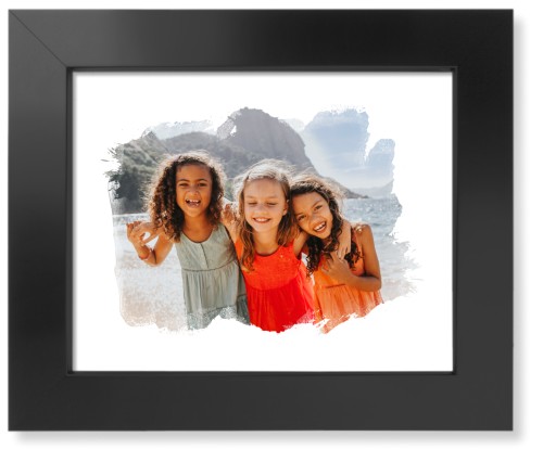 Brushed Moments Landscape Art Print, -Black-White-Signature Card Stock-8x10