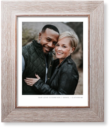 Modern Gallery Portrait Art Print, Rustic, Signature Card Stock, 8x10multi