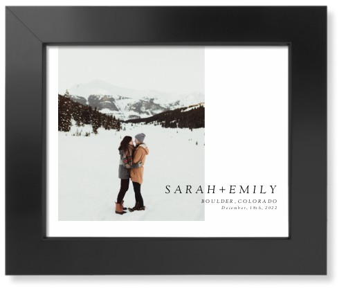 Offset Gallery of One Art Print, -Black-Multicolor-Signature Card Stock-8x10
