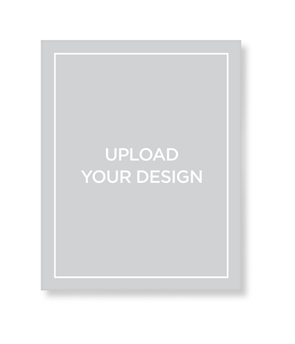 Upload Your Own Design Portrait Art Print, -No Frame-Multicolor-Signature Card Stock-8x10