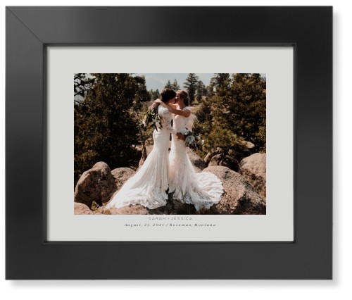 Text Gallery of One Art Print, Black, Signature Card Stock, 8x10multi