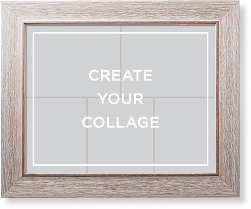 Create a Collage Art Print, Rustic, Signature Card Stock, 11x14, Multicolor, multi