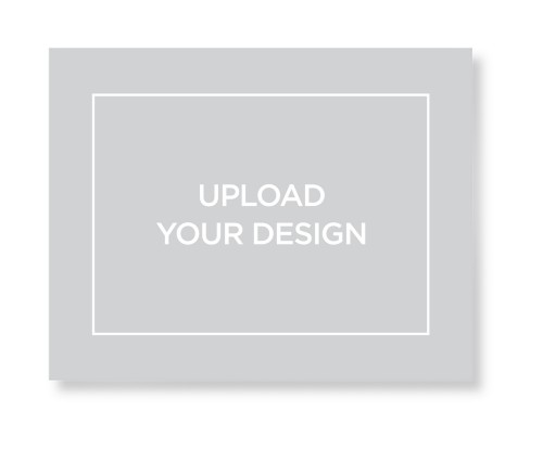 Upload Your Own Design Art Print, -No Frame-Multicolor-Signature Card Stock-11x14