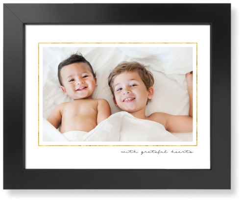 Simply Elegant Frame Art Print, Black, Signature Card Stock, 11x14white