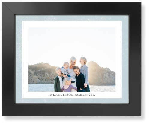 Bold Frame Landscape Art Print, Black, Signature Card Stock, 11x14polar