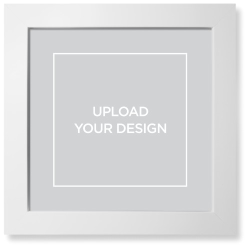 Upload Your Own Design Art Print, White, Signature Card Stock, 12x12, Multicolor