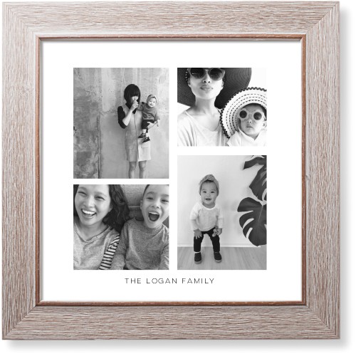 Vertical Gallery Collage of Seven Art Print, Rustic, Signature Card Stock, 12x12, Multicolor, multi