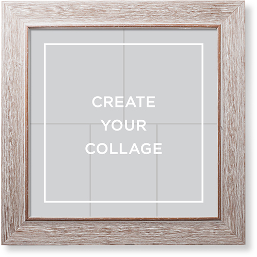 Create a Collage Art Print, -Rustic-Multicolor-Signature Card Stock-12x12