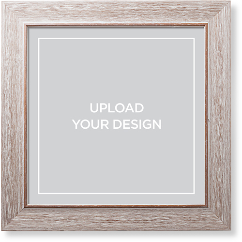 Upload Your Own Design Portrait Art Print, Rustic, Signature Card Stock, 12x12multi