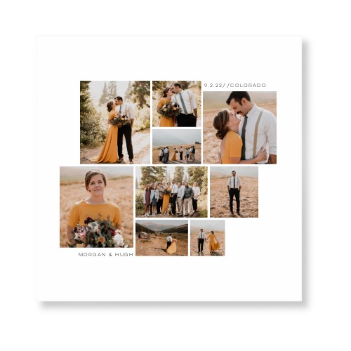 Gallery of Nine Art Print, No Frame, Signature Card Stock, 12x12multi