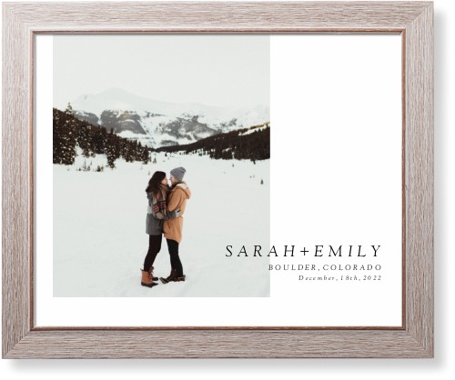 Offset Gallery of One Art Print, Rustic, Signature Card Stock, 16x20, Multicolor