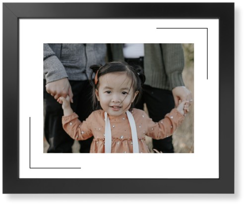 Snapshot Moment Art Print, -Black-White-Signature Card Stock-16x20