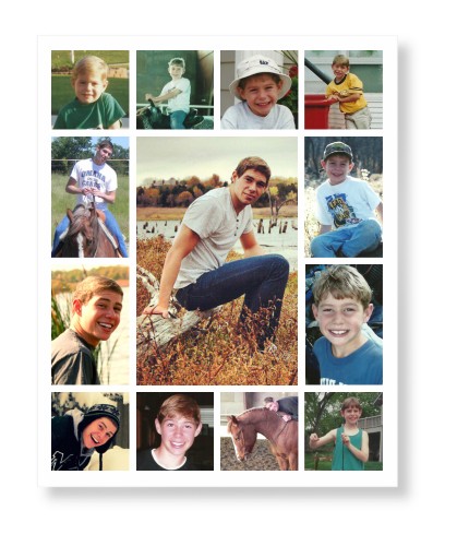 Hero Gallery of Thirteen Art Print, -No Frame-Multicolor-Signature Card Stock-16x20