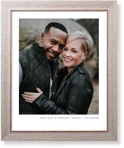 Modern Gallery Portrait Art Print, -Rustic-Multicolor-Signature Card Stock-16x20