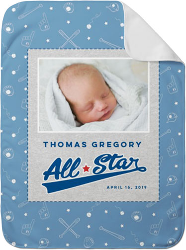 All Star Baby Blanket