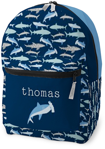 shark kids backpack