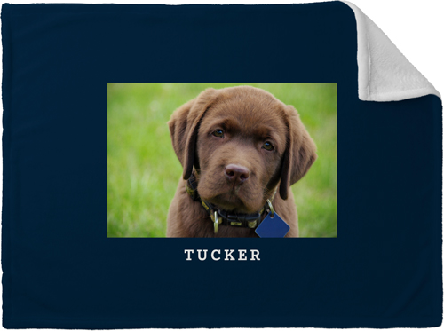 Gallery Of One Monogram Fleece Photo Blanket, Plush Fleece, 30x40, Multicolor, multi