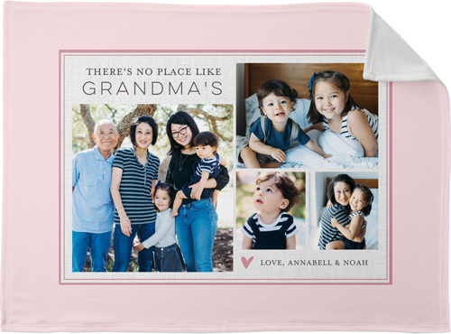 Special Place Fleece Photo Blanket, Fleece, 30x40, Beige