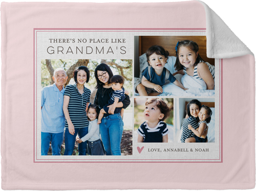 Special Place Fleece Photo Blanket, Plush Fleece, 30x40, Beige