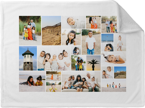 Gallery of Twenty Three Fleece Photo Blanket, Plush Fleece, 30x40, Multicolor